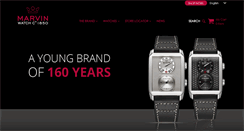 Desktop Screenshot of marvinwatches.com
